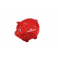 5"x4" Red Piggy Bank